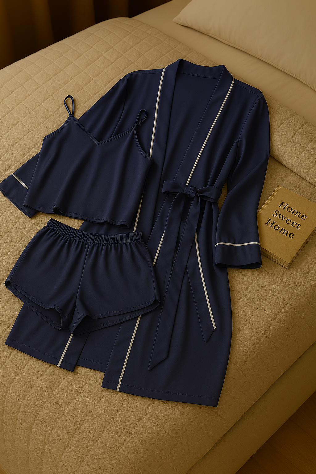 Satin Pyjama Set – Sleep Elegantly, Every Night