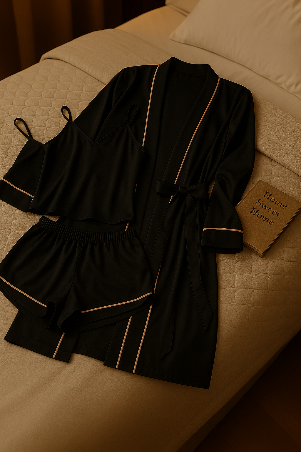 Satin Pyjama Set – Sleep Elegantly, Every Night