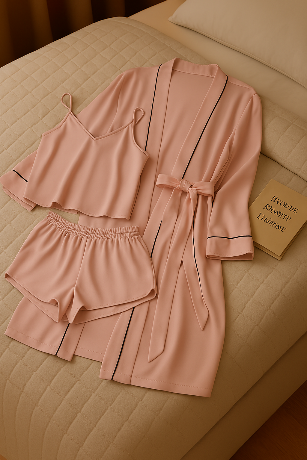 Satin Pyjama Set – Sleep Elegantly, Every Night