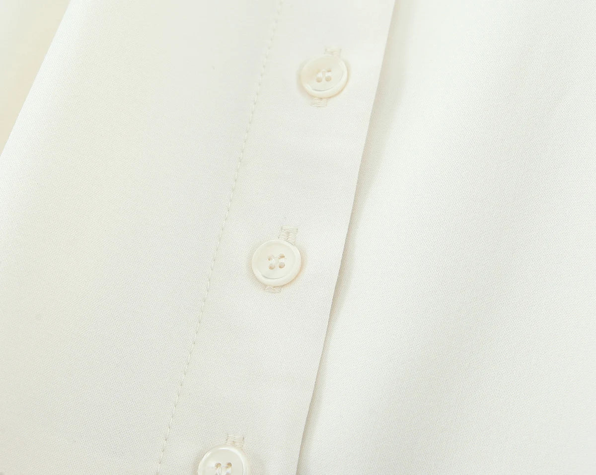 Leni White Waistcoat